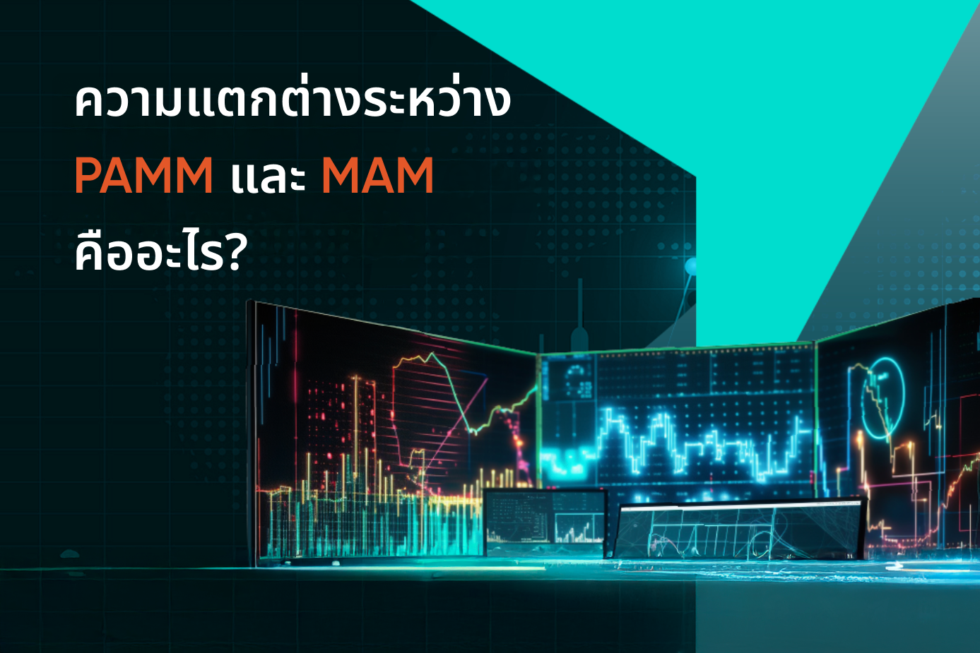 ความแตกต่างระหว่าง PAMM และ MAM คืออะไร?